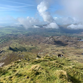 view from walk snowdonia self catering holiday