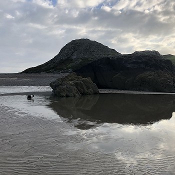 beach walk north wales self catering holiday